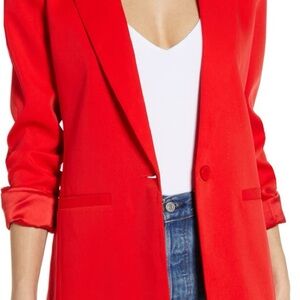 Women's Red Blazer